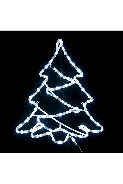 HOFF Decorațiune de Crăciun pentru exterior, Hoff, 72 LED-uri, alb rece, alim...