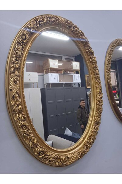 ASİL AYNA OVAL ÇAPRAZ AYNA 120 X85 CM