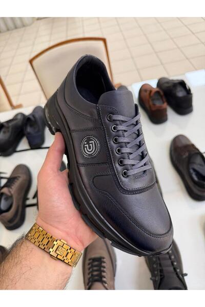 GENÇ Genuine Leather Droplant Men's Shoes Glass Sole Stylish Product Waterproof No Odor Winter Product