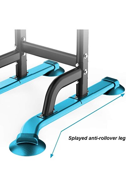 lureonthe Power Tower, Dip Station Pull Up Bar for Home Adjustable Height Multifunctional Home Strength