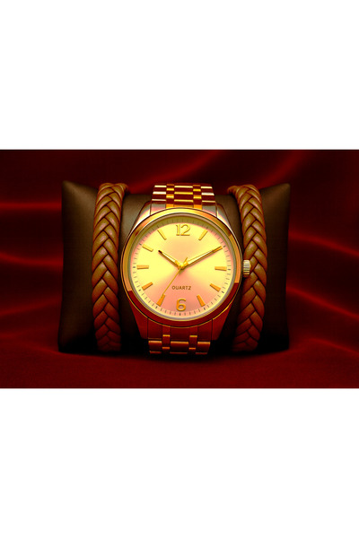 AndraRose Styles Set Ceas + Bratari barbatesti - Imperial Leather Set