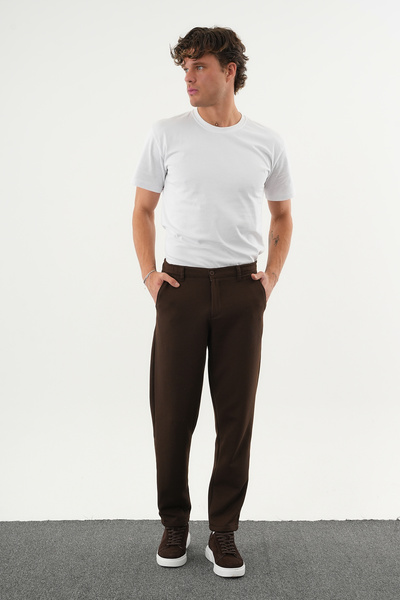 Redline Arden Winter Thick Slim Fit Belted Men's Trousers