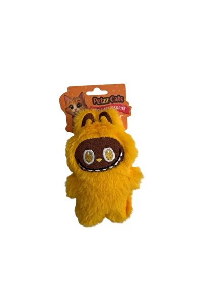 Petzzcats لعبة القط القطيفة ماتاتابي لابوبو باللون الأصفر