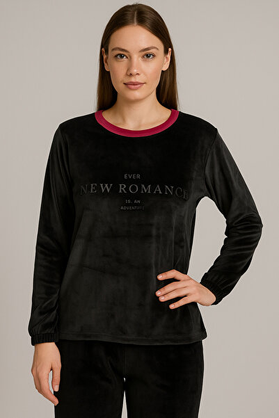 MODA Velvet long sleeve pajama set