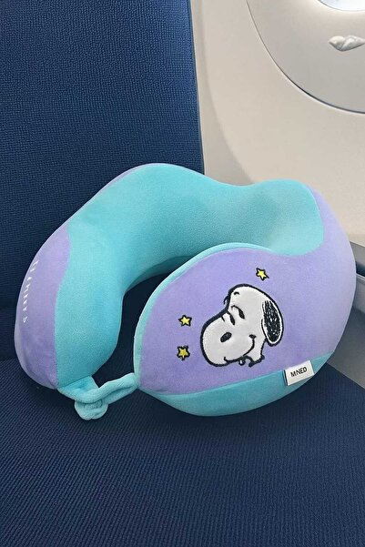 SNOOPY Lisanslı Vintage Serisi Hafızalı Boyun Yastığı