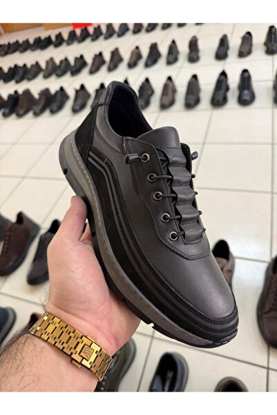 Dropland Genuine Leather Men's Shoes Winter Product Waterproof Orthopedic Sole No Odor