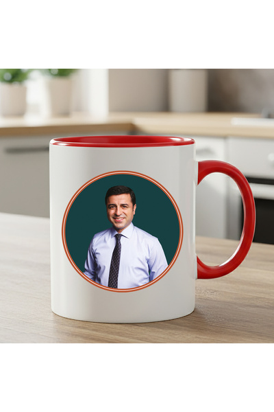 ZERYA Selahattin Demirtaş Cup - Selahattin Demirtaş Red Classic Mug