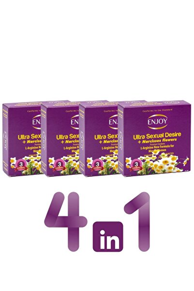 Enjoy Narcissus Flowers And Premium Condoms 12 Pcs