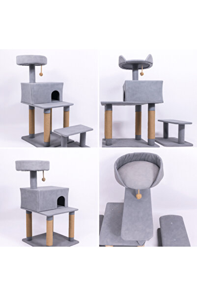 CASA PUFOSULUI Cat Tree 'Lara' – 85 × 50 × 113 cm