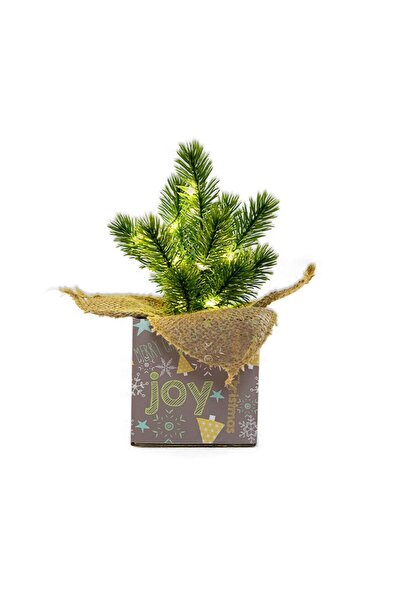 HOFF Christmas Decorative Tree, 20 LEDs, 20 cm Height, Warm Light, Battery Powered