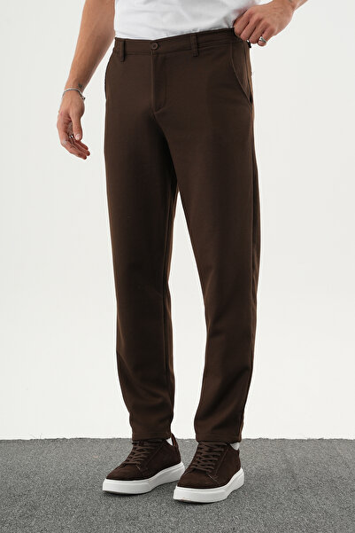 Redline Arden Winter Thick Slim Fit Belted Men's Trousers