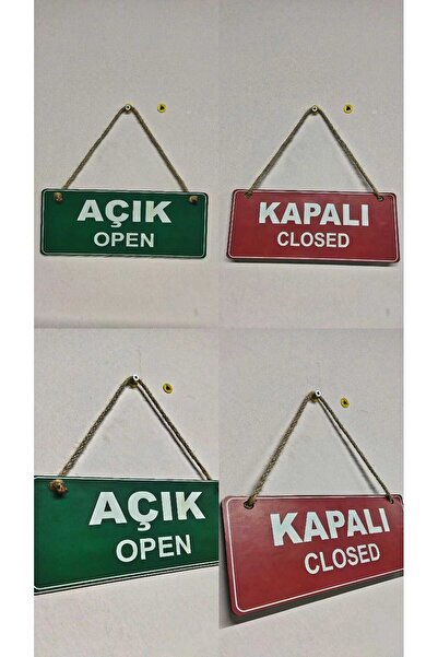 Kufi Tasarım Atölyesi Aksaray Açık Kapalı Yazısı | Açık Kapalı Tabelası | Mağ...