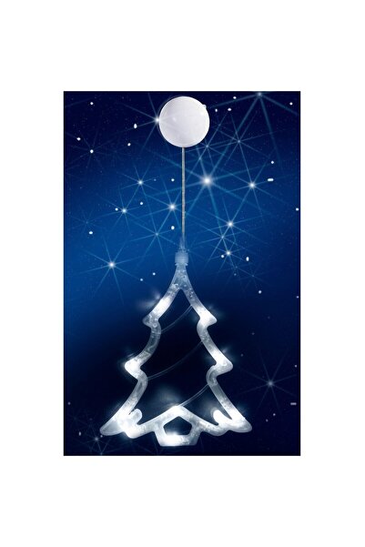 HOFF Decorațiune de Crăciun cu aspect de gheață, 10 LED-uri, alb rece, Hoff, ...