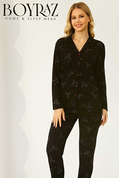 BOYRAZ طقم بيجامة نسائي