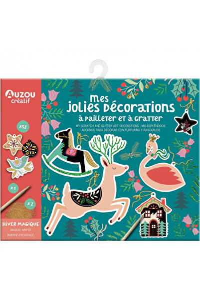 Auzou Scratch DIY Set - Glitter Decorations (Auzou)