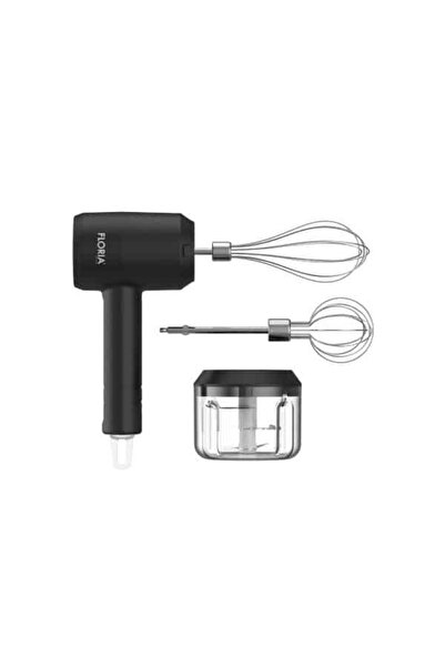 Floria Blender de mână reîncărcabil ZLN2772, 3 în 1, utilizare fără fir, bate...