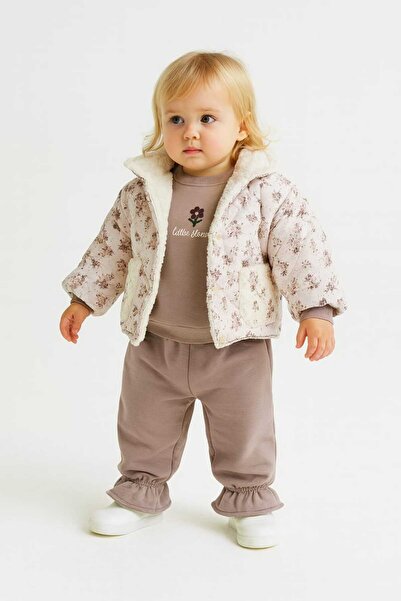 SeaBubbles Floral Coat Girl's Winter Suit