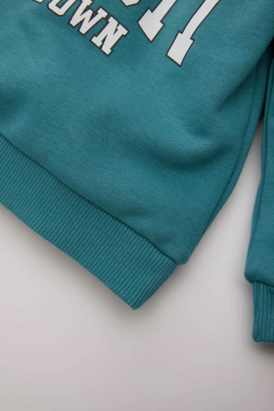 DeFacto Baby Boy Sweat Set D7909A5/Be805 Lt.Petrol