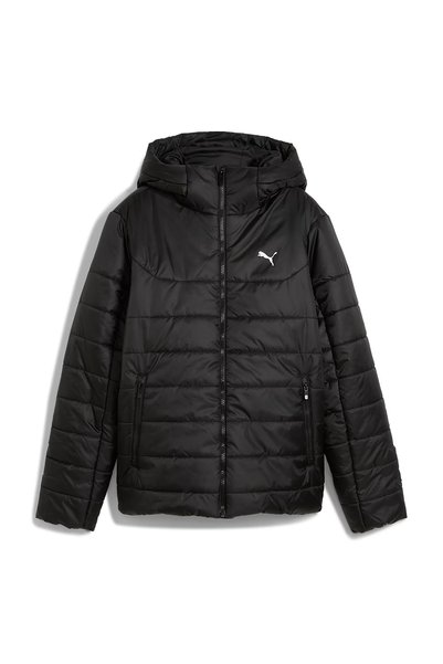 Puma Ess Hooded Padded Kadın Siyah Günlük Stil Mont 68523101