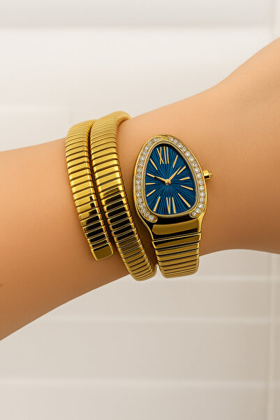 G Sport POLO Women's Snake Model Wristwatch (Suitable for All Wrists, No Shortening Required!)