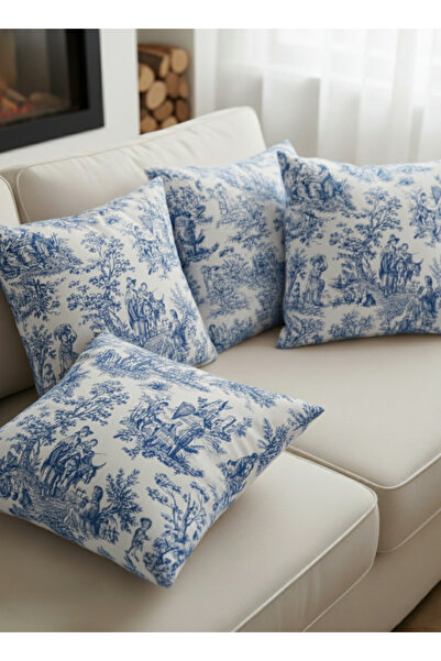 DEALP HOME COLLECTİON Set de cu imprimeu huse de pernă decorative cu model di...