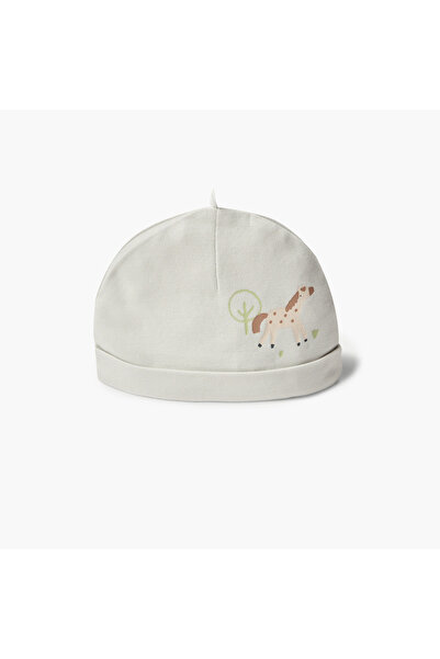 Juniors Animal Print Cap - Set of 2
