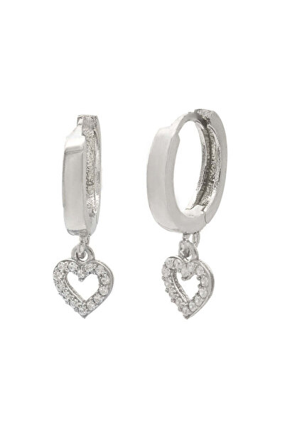 Bijuteria SORELLY Silver Heart Earrings