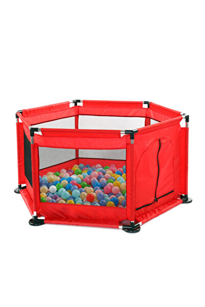 Krista Targă pentru bebeluși cu 30 de mingi, roșie
