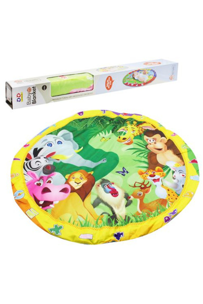 Krista Covoraș de joacă pentru bebeluși, animale din junglă