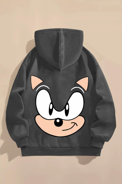 Machetta Children's Sonic Printed Hooded Sweatshirt Hoodie