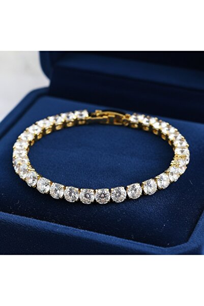 KEVSA Jewelry Brățară tenis din oțel inoxidabil 4mm - BF1161