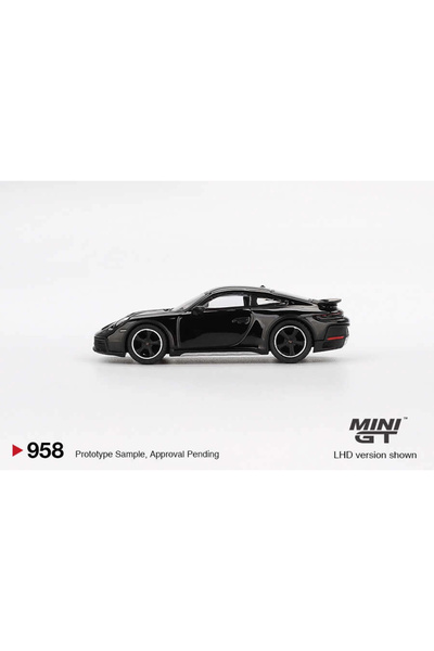 mini gt 958 Porsche 911 Dakar Black 1/64 Model Car