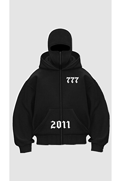 ship master Mască unisex 777 / 2011” cu imprimeu Fermoar cu glugă Swea tricou...