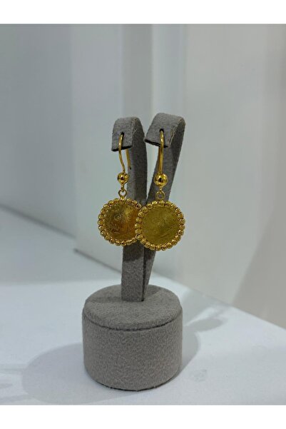 bestmysilver Kadın Gümüş Doricalı Tuğralı Küpe