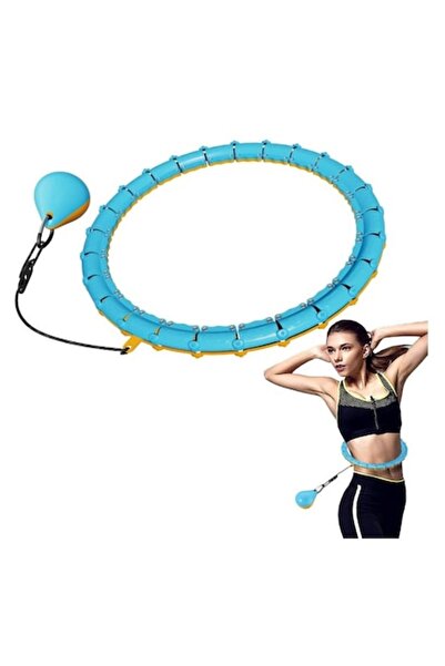 HAPPY JOKER Weighted Adjustable Massage Hula Hoop - Detachable Links, Unisex