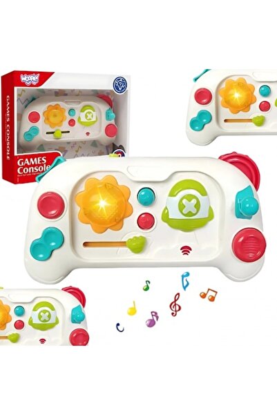 woopie Pad senzorial interactiv pentru bebeluși, 10 elemente mobile, sunete ș...