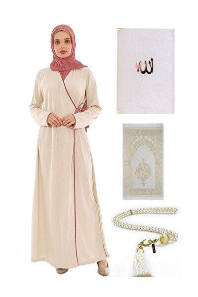 medipek Namaz Elbisesi Seccade Inci Tesbih Yasin Namaz Set