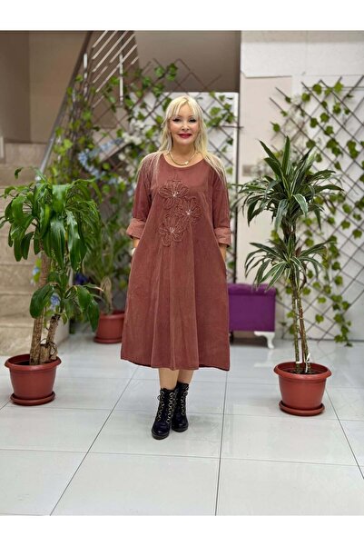 Punta Otantik Nc25130 Floral Patterned Italian Velvet Dress Tile