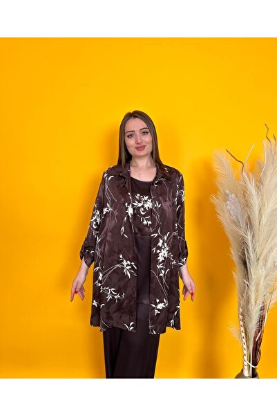 DE WHITES Plus Size 3-Piece Suit with Blazer, Pants and Jacket