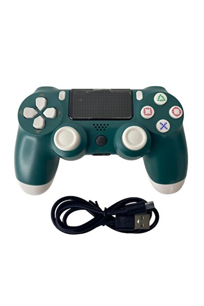 HAPPY JOKER Controler wireless DoubleShock pentru PS4 - Verde
