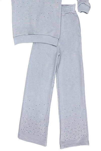 MODANINO Girl's Stone Detailed -3 Threaded Bottom-Top Set 4-12 Years Old 12393