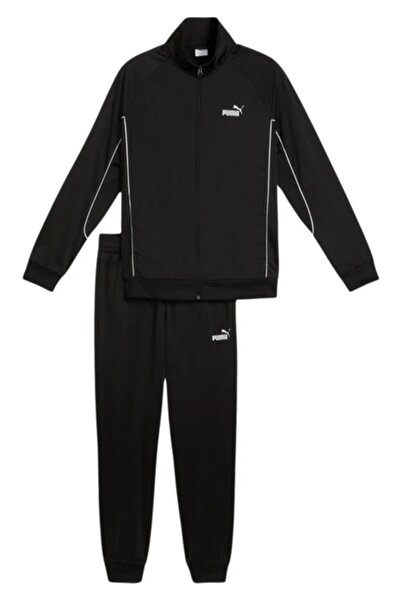 Puma Poly Piping Suit Men's Tracksuit Set 688172-01 Black