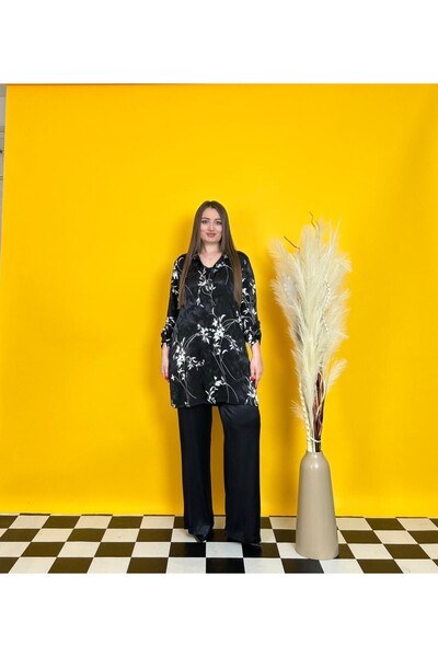 DE WHITES Plus Size 3-Piece Suit with Blazer, Pants and Jacket