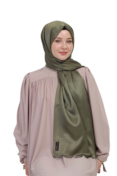 TRModam Double-Sided Plain Jacquard Shawl – Shiny & Matte Textured, Special O...