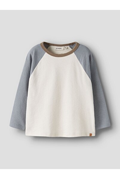 Lil' Atelier Oberteil mit langen Ärmeln Bio-Baumwoll