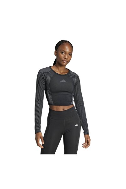 adidas JH1364-K fără cusături Ls Femei tricou Negru