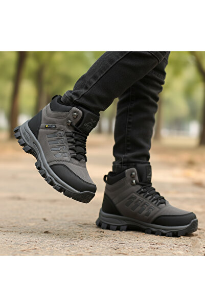 Elit Xstep 9374 Smoked Cold-Proof Warm Lined Comfortable Boys' Boots