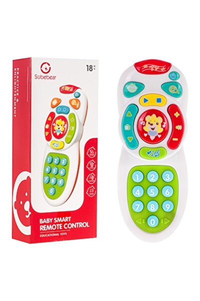 Sobebear Telecomandă TV interactivă pentru copii/bebeluși cu sunete și lumini