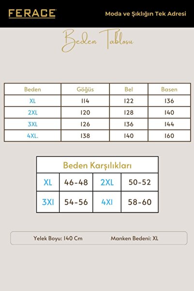 Ferace Women's Plus Size Leather Detailed Crystal Combed Cotton Dress