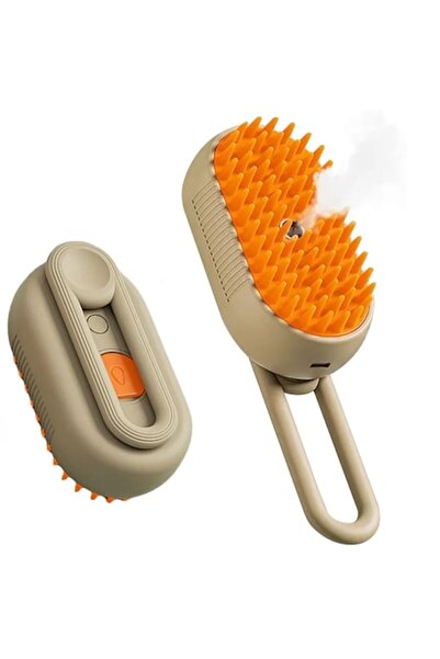 OEM Perie cu abur 3 în 1 pentru animale - din silicon, Reîncărcabilă USB, Rotație la 360° )